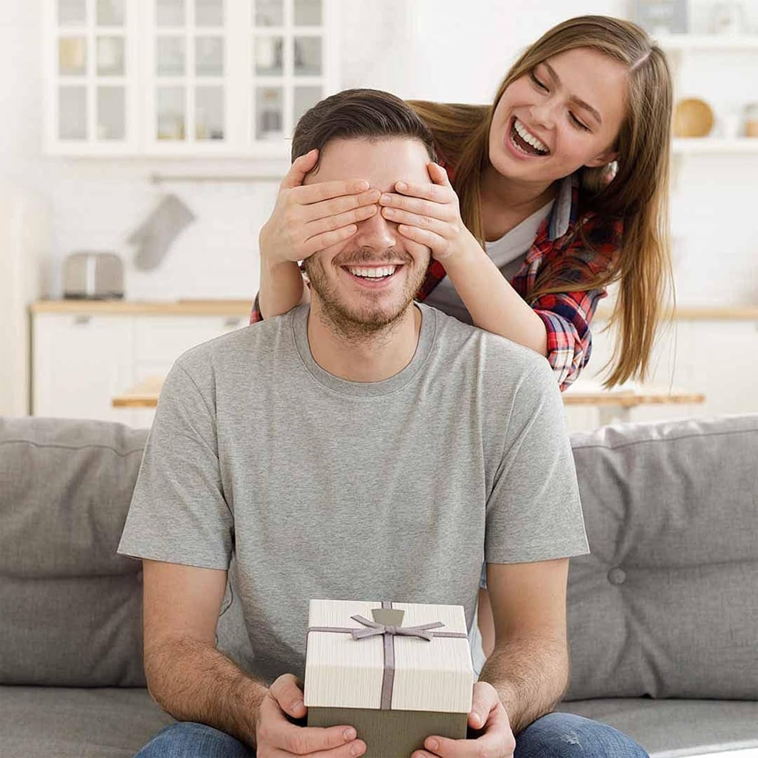 14'' Decorative Faux Monstera Plant Potted in Yellow Woven Ceramic Planter Realistic Fake Greenery Artificial Plant for Home Office Bathroom Kitchen Bedroom Tabletop Decor - Image 9