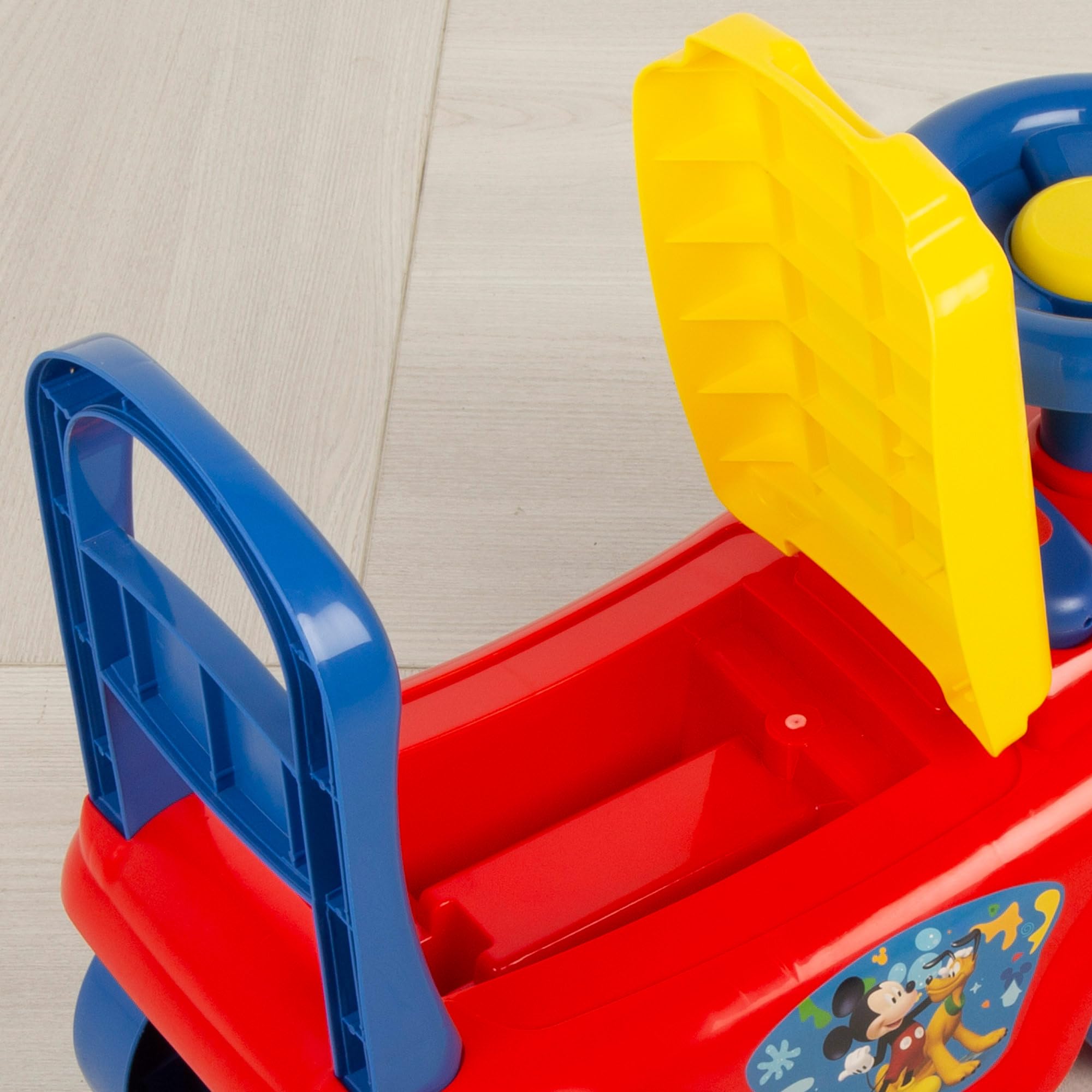 Primi passi cavalcabile con volante conn gioco telefono removibile