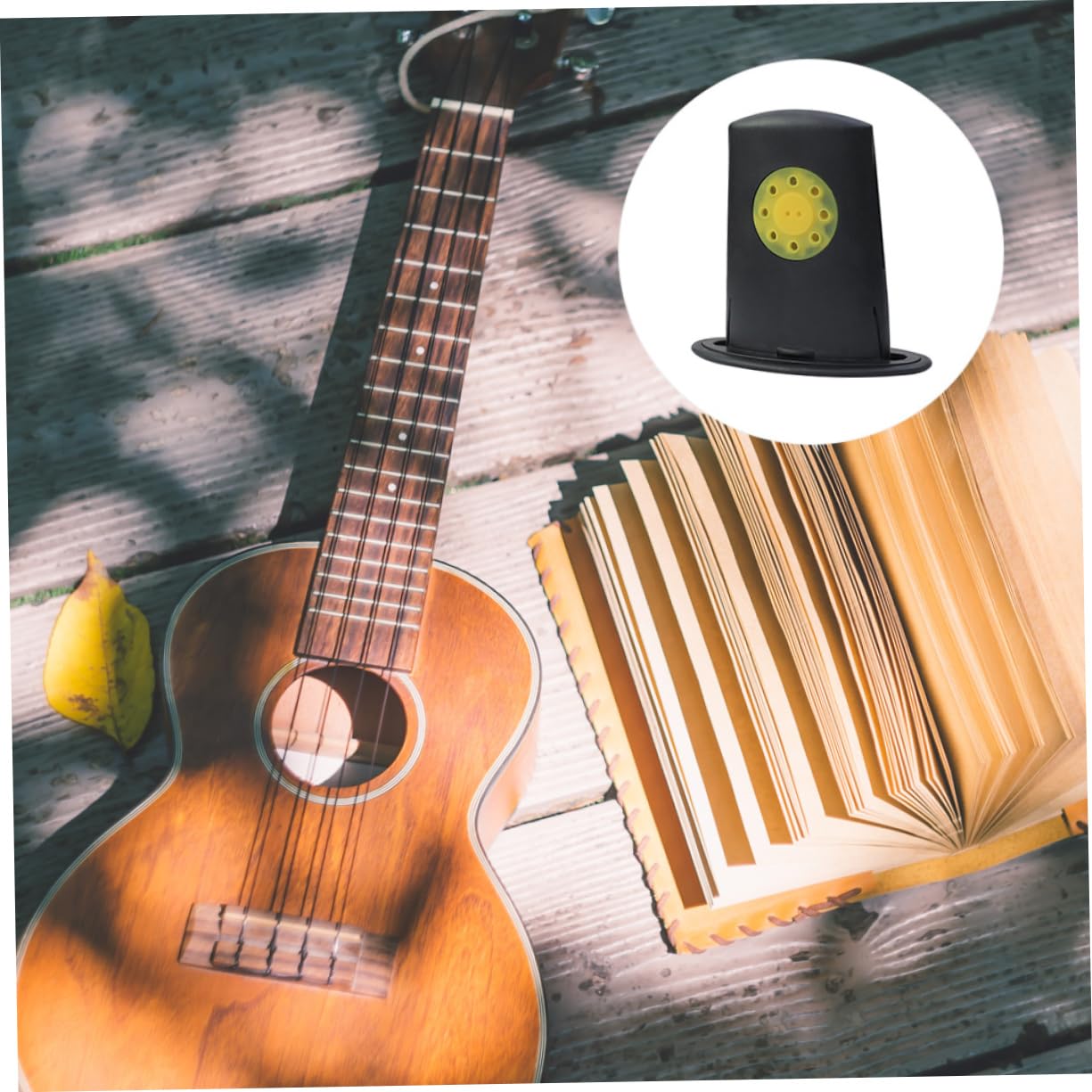 BESTonZON Bajo 3 Piezas Humedecedor De Sonido Crema Hidratante De Guitarra Máquina De Control De Humedad De La Guitarra Instrumento De Guitarra Cuidado Guitarra De Madera Esponja