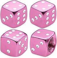 Vista 58 de 6 tapas de vástago de válvula de neumático, tapas de válvula de neumático de acero inoxidable para automóviles, camiones, SUV, motocicletas, Verde