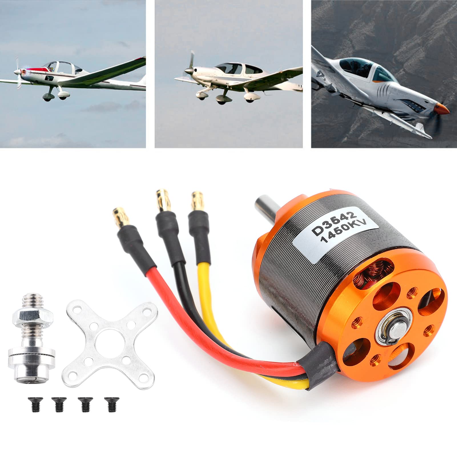Motore Brushless 1450 kV per Drone RC Multicopter Alta Efficienza Potenza Massima Raffreddamento Avanzato Compatto Leggero per Aeromobili Droni Professionali