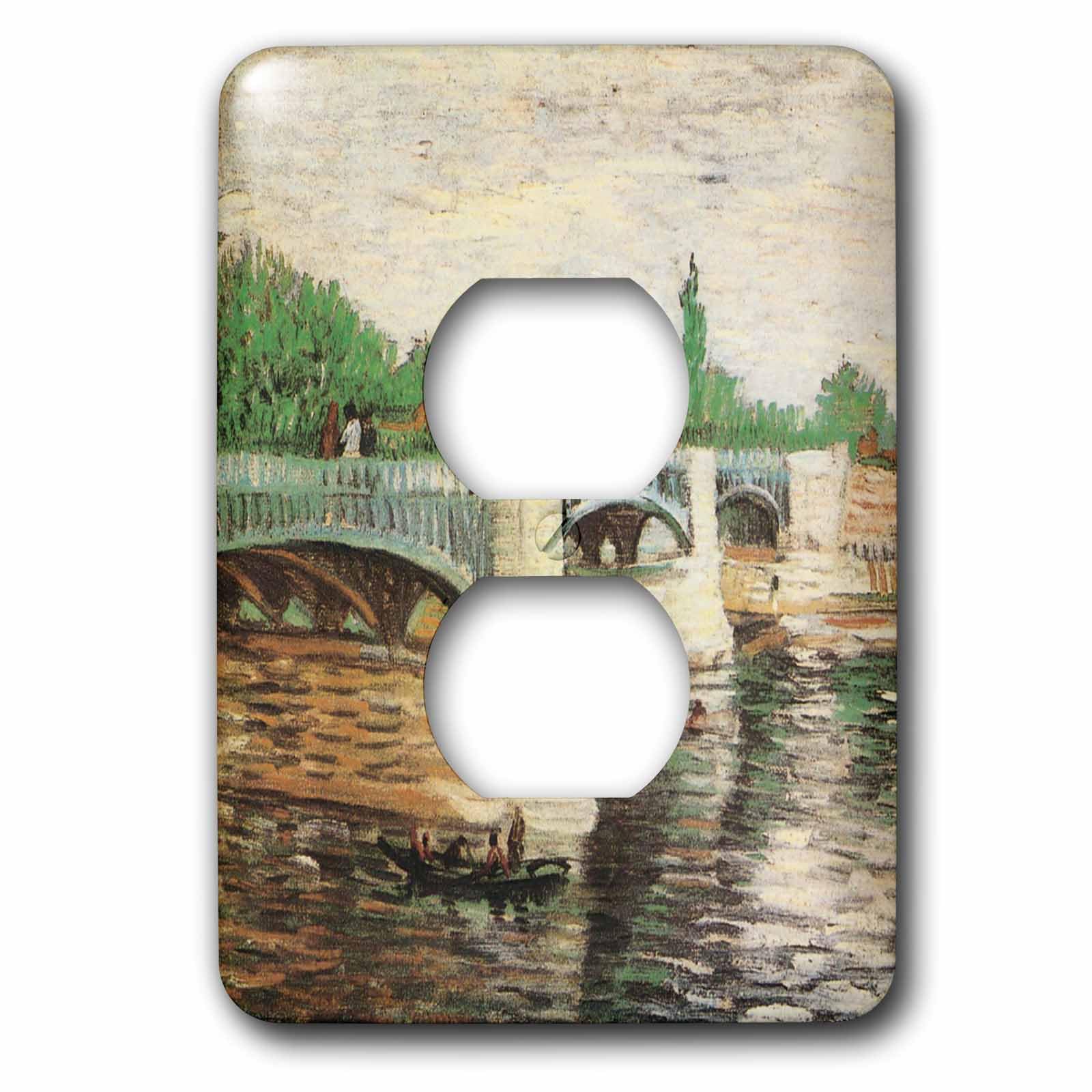 Couvercle de prise Van Gogh pour sublimer le salon de votre maison