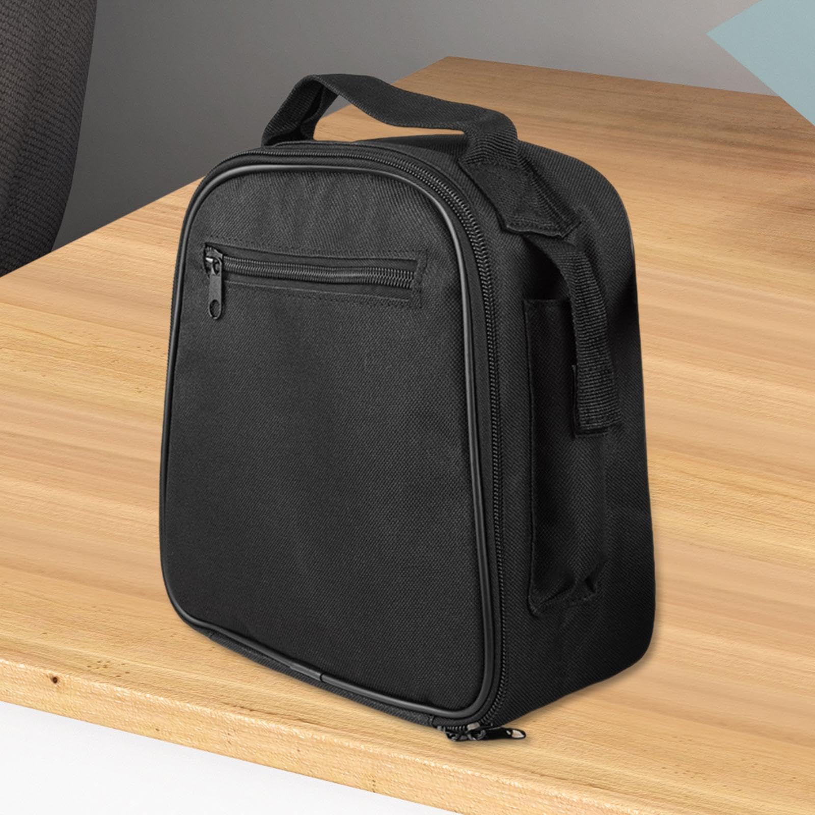 Funda para Auriculares Caja Organizadora de Audífonos Bolsa para Almacenaje con Asa Manual Antigolpes y Resistente al Polvo
