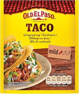 Old El Paso Würzmischung für Taco Original Mild, 25 g