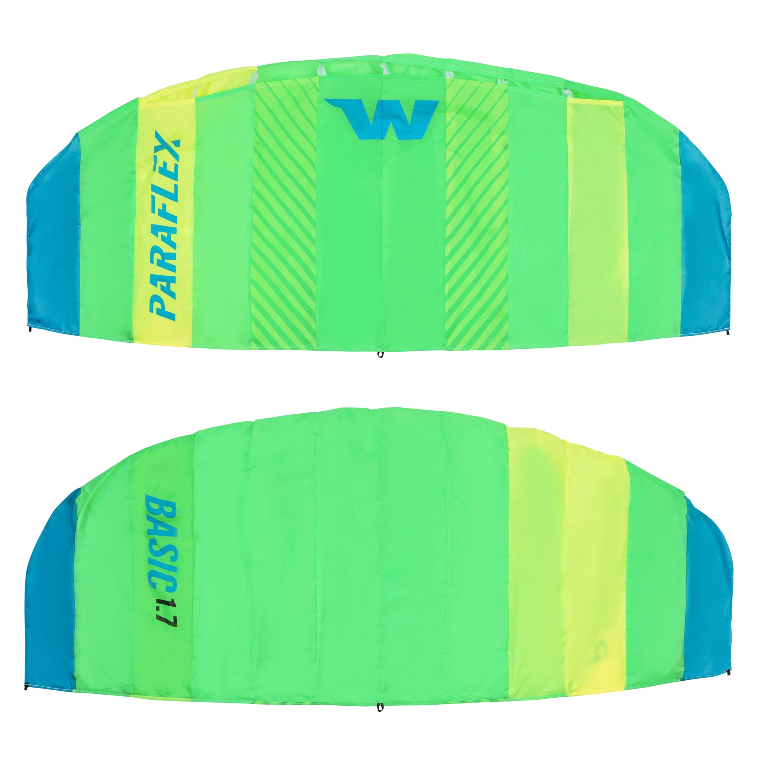 Wolkenstürmer Paraflex Basic 1.7, Verde: Cometa de 2 líneas Lista para Volar para Principiantes