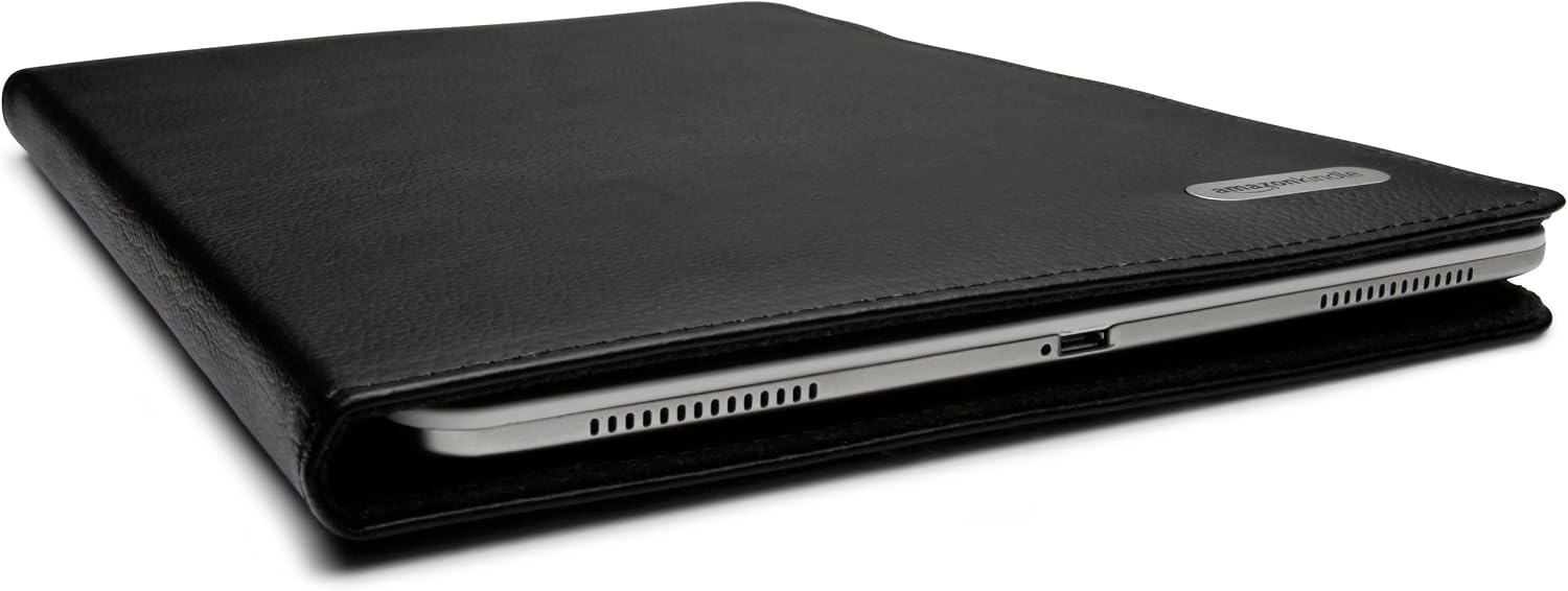 Amazon Kindle DX Black Leather Cover (Fits 9.7" Display, Latest and 2nd Generation Kindles)