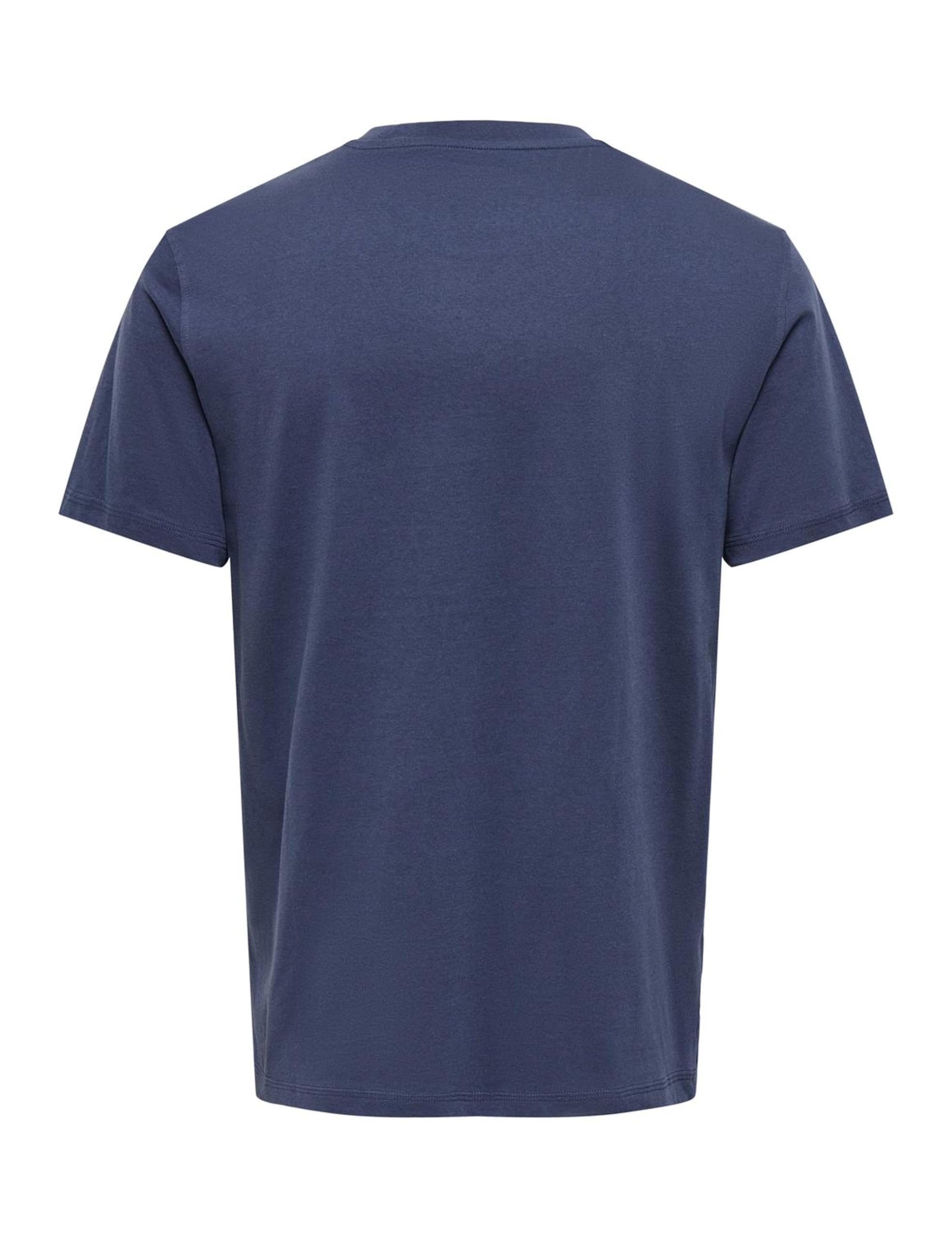 ONLY & SONS Onsmax Life SS Stitch Tee Noos, b??kitne noce, XL