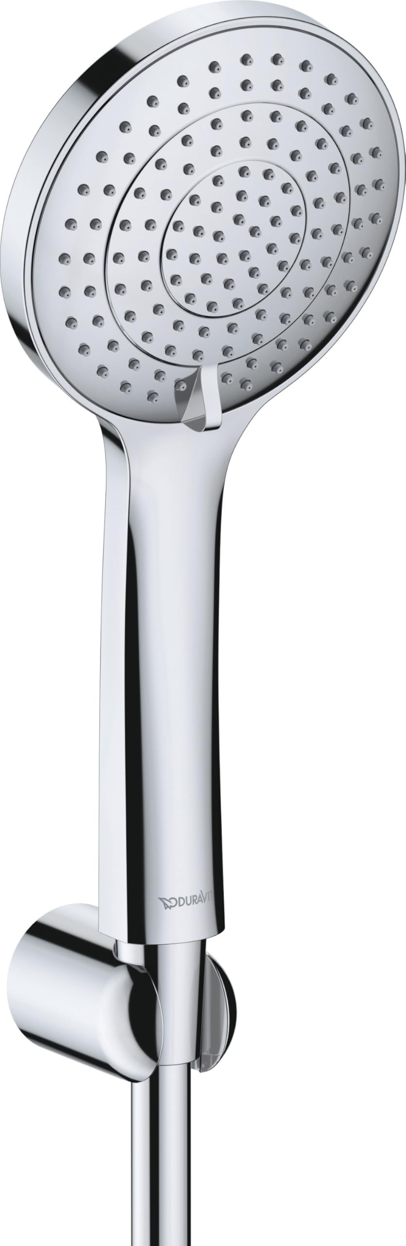 Duravit Uv0652016010 Słuchawka Prysznicowa, Srebrny, 24,5 x 11 x 5,6 cm