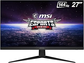 MSI 27” FHD (1920 x 1080) Non-Glare with Super Narrow Bezel 144Hz 1ms 16:9 HDMI/DP AMD Radeon FreeSync IPS Gaming Monitor (OPTIX G271)