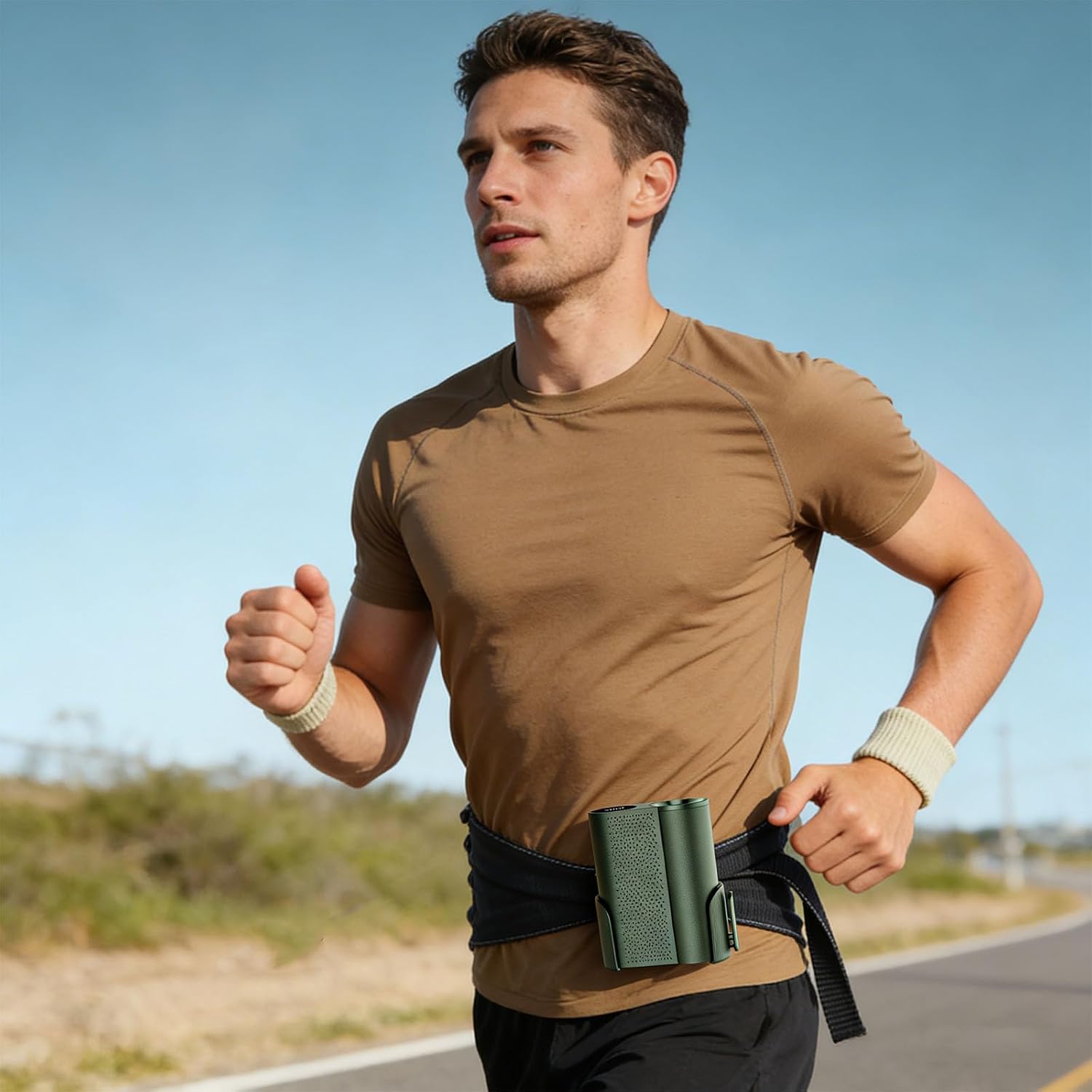 Rechargeable Wearable Neck Fan Comfortable Design for Camping Hiking Cycling and Work Areas Season Essential Fan