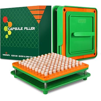 Capsule Filler 100 Holes Size 00 Capsule Filling Machine for Size 00 Capsules