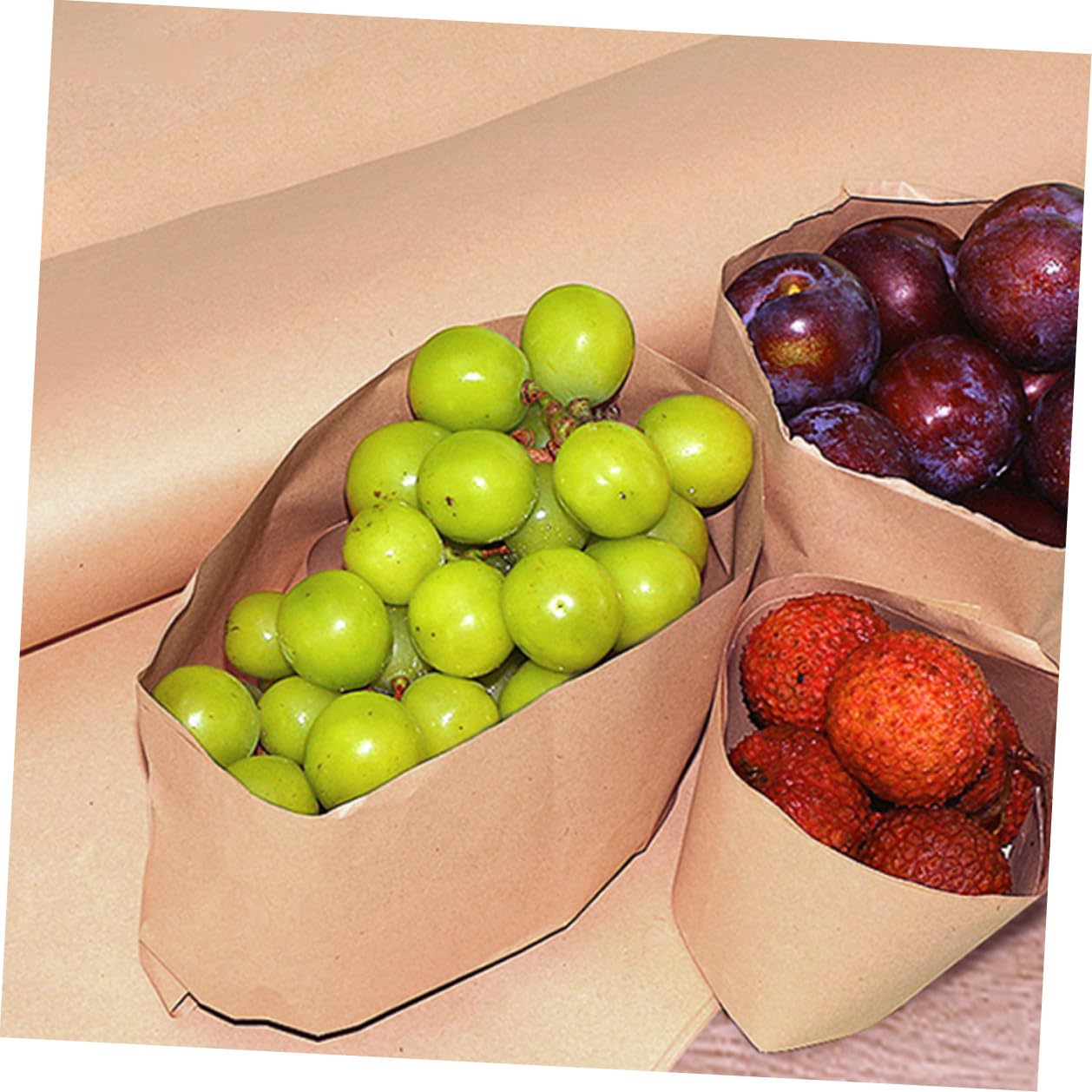 HOODANCOS Papel Kraft para Embalaje y Papel Decorativo para Manualidades, Uso Versátil para Envolver Regalos y Ramos, Rollo de 0,45x30 M en Color Marrón, Adecuado para Proyectos DIY