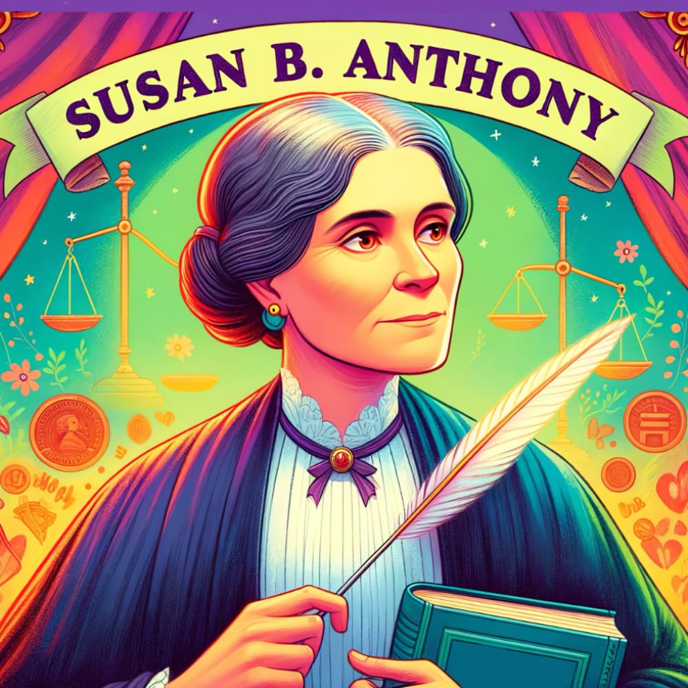 Susan B. Anthony:Illustrated Biography for Children: Champion of Women's Rights and the Quest for Equality (Illustrated Biographies for Children)