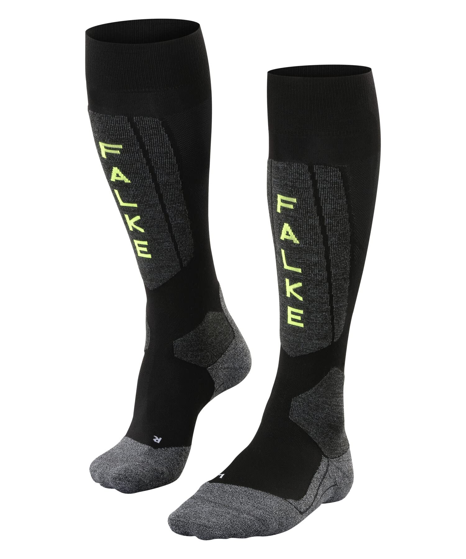 FALKE Herren Skisocken SK5 Expert M Kh Wolle Funktionsmaterial warm dünn 1 Paar, Weiß White 2088, 39-41