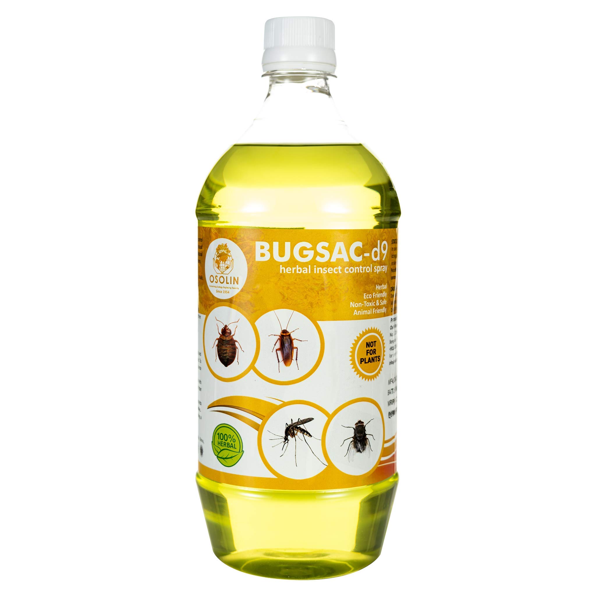 Osolin Bugsac - Herbal All in 1 Insect Control | 1 Ltr