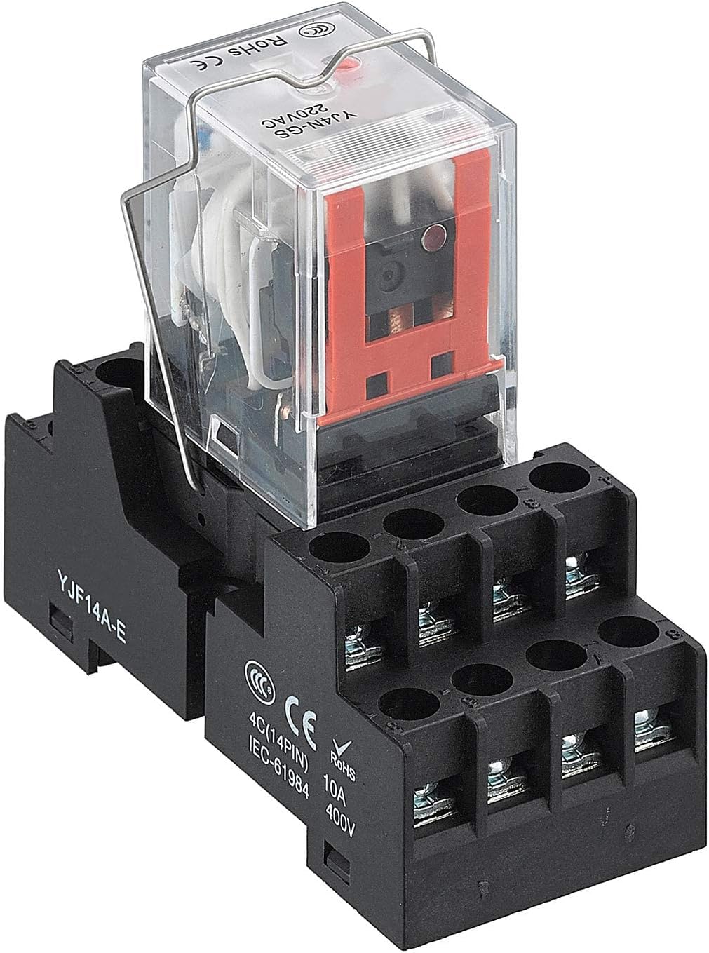 APIELE 6V DC 14 Pins 5A Coil Power Relay