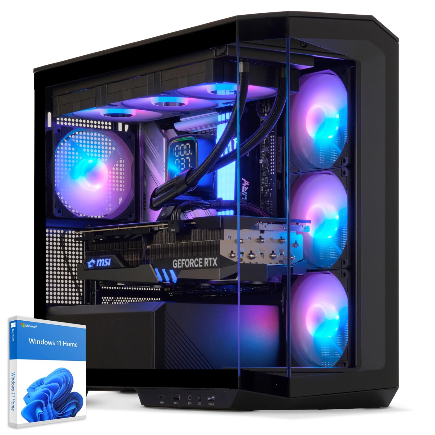 Sedatech PC Gaming Pro Watercooling Large Vision • AMD Ryzen 9 9950X3D • RTX5080 • 32Gb DDR5 • 2Tb M.2 SSD • Windows 11