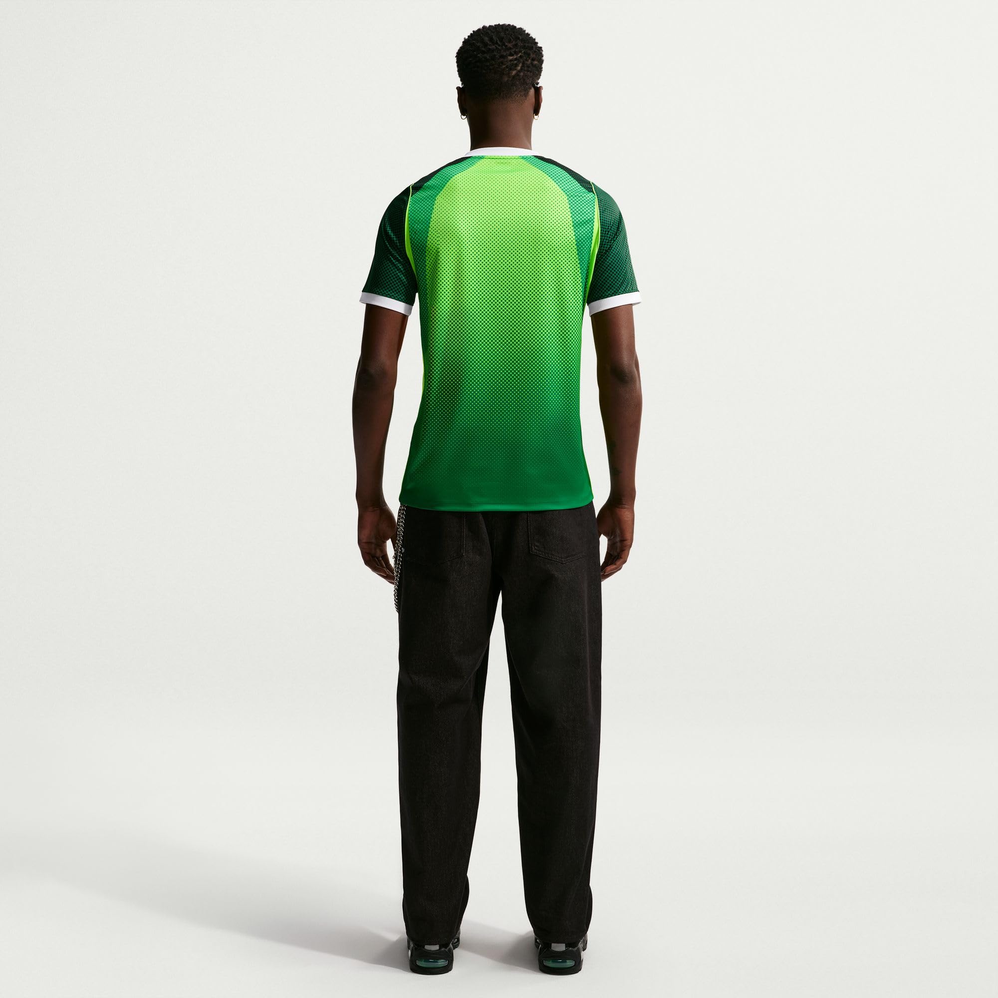 Nike Nigeria National Team Dri-Fit Stadium Home T-Shirt Uomo (Pacco da 1)