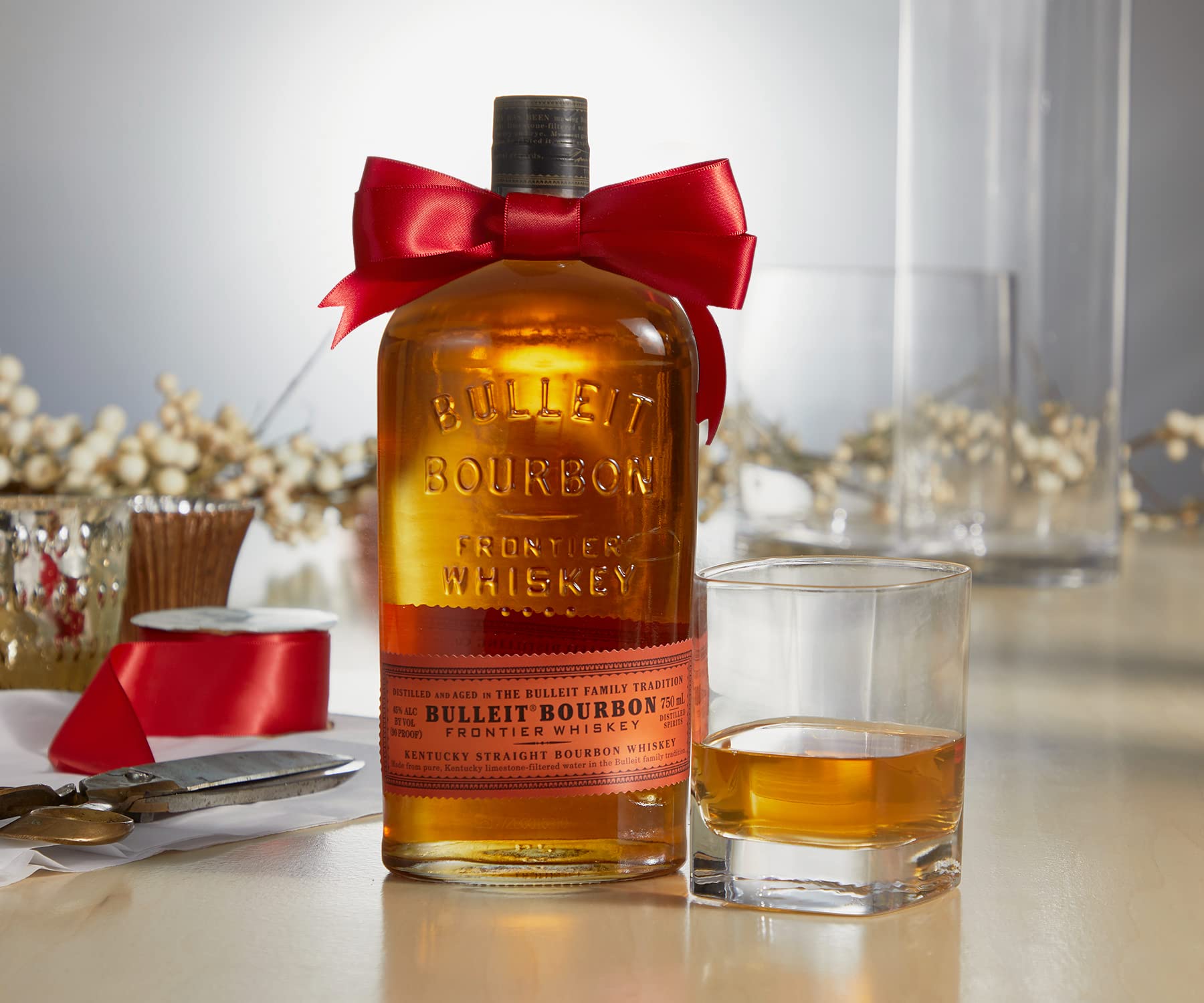 Bulleit Bourbon Whiskey Americano - 700 ml & Jinzu Gin - 700 ml