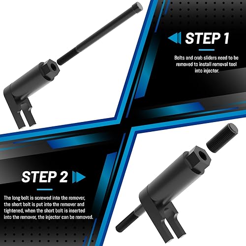 Miniatura 6 de Kit de herramientas de extracción de inyector de combustible de repuesto para 3418 compatible con Ford Powerstroke Diesel 2011-2018 F-250 F-350