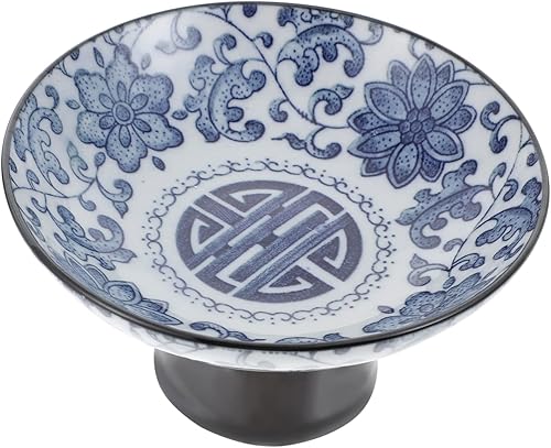 Bandeja de cerámica para alimentos, plato de cerámica para alimentos, plato de pastel de té, plato de frutas para el hogar, plato de postre de pie,