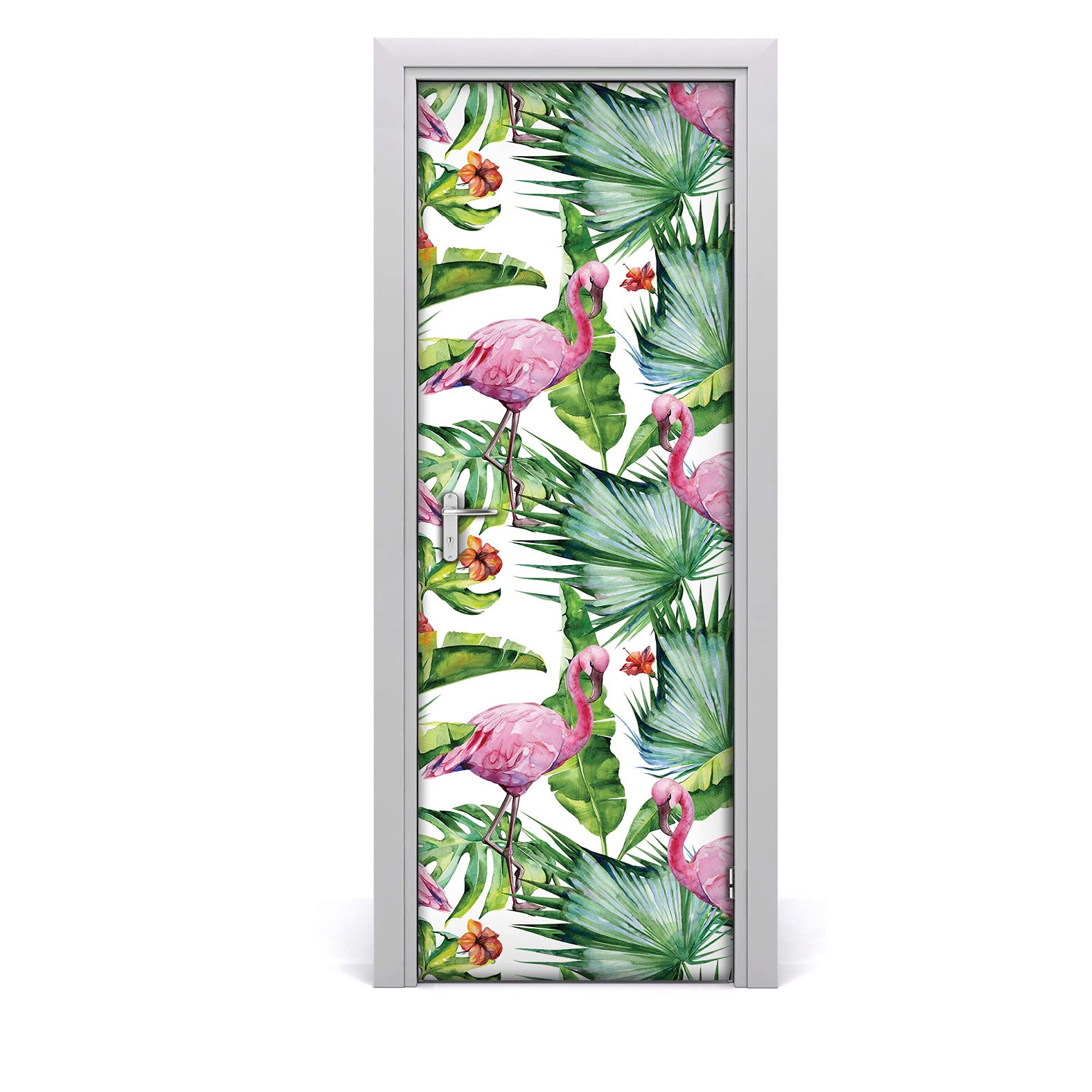 Décoration étiquette imperméable pour la porte revêtement mural autocollant