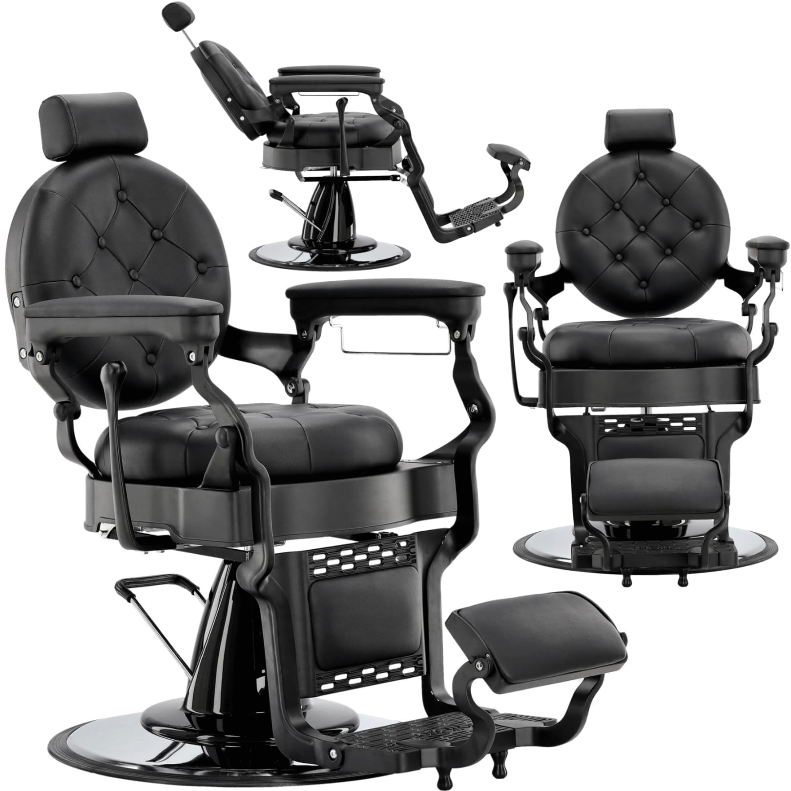 Fotel fryzjerski barberski hydrauliczny do salonu fryzjerskiego Pearl