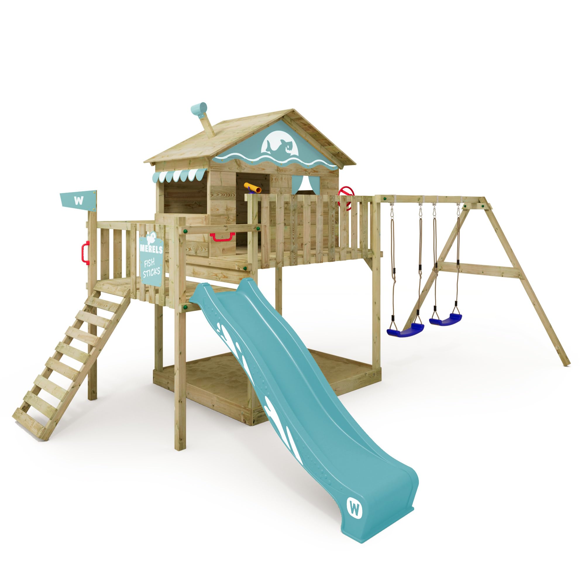 Legno Wickey Parco Giochi Amazon Tetto Wickey Parco Giochi In