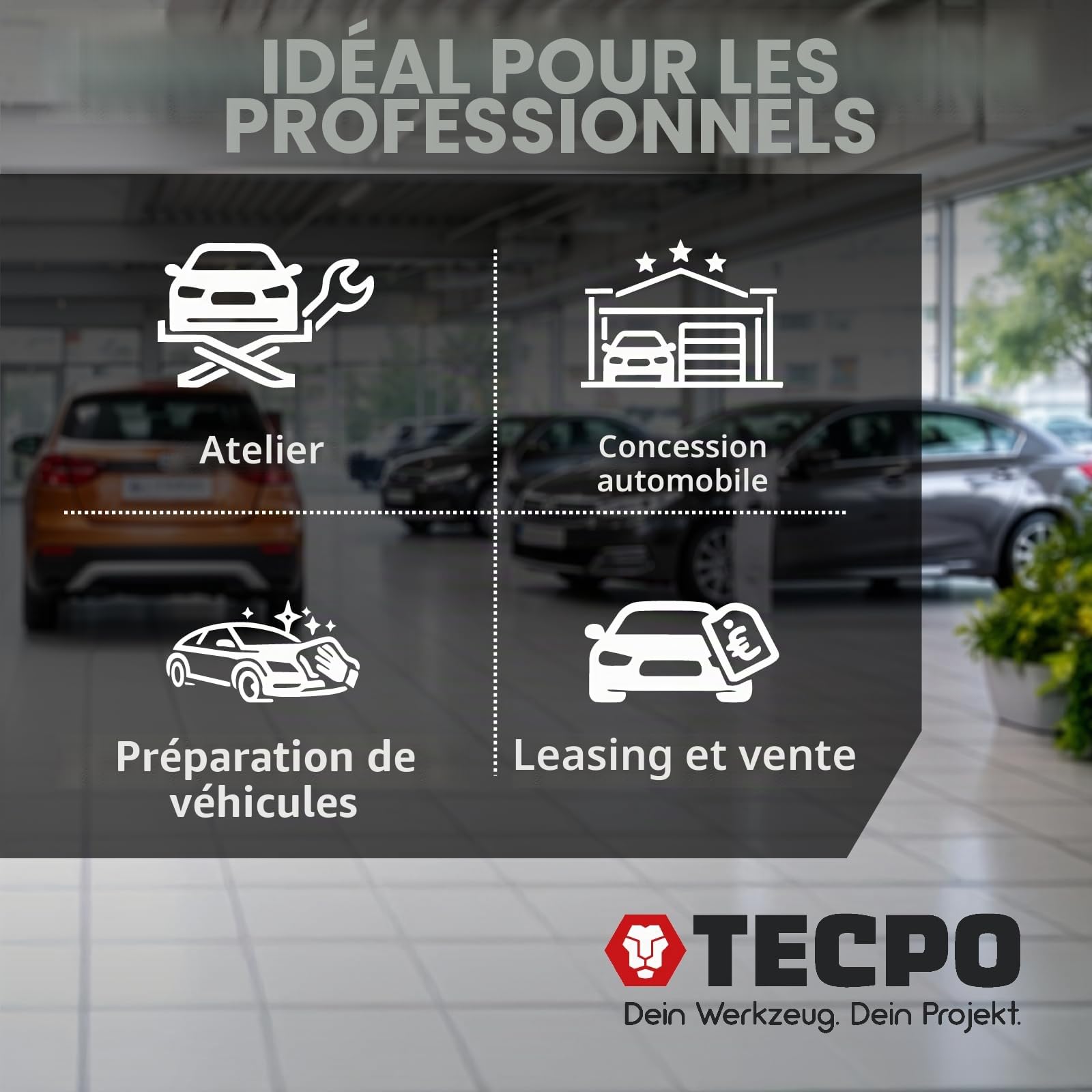 TECPO Lot de 500 tapis de sol jetables 500 x 380 mm - Protection du sol