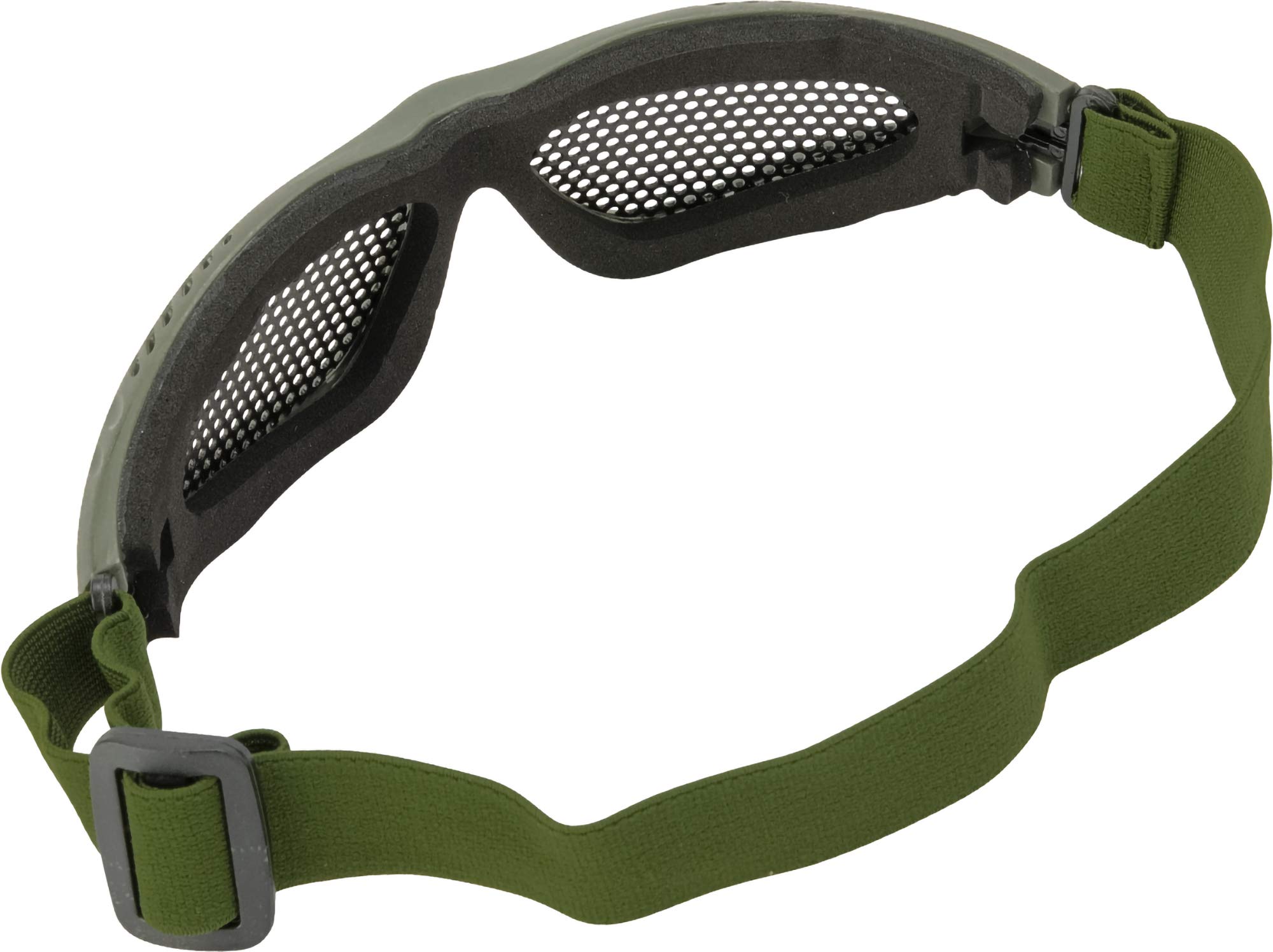 Evike Airsoft - Matrix Zero Wire Mesh Adjustable Goggles (Color: Green)