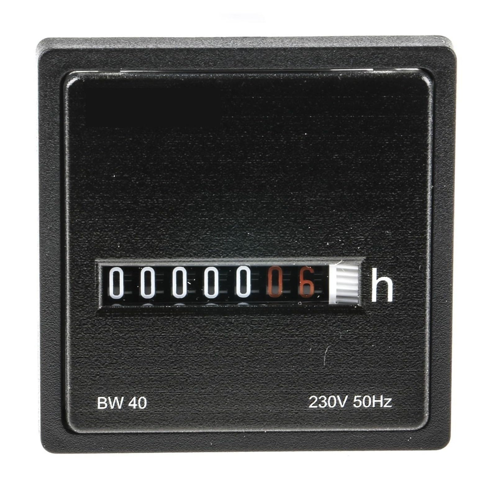 Betriebsstundenzähler BW40.x8 230V 50Hz Betriebsstundenzähler Laufzeitzähler