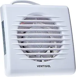Microventilador/Exaustor para Banheiro, Branco, 100mm, 127v, Ventisol