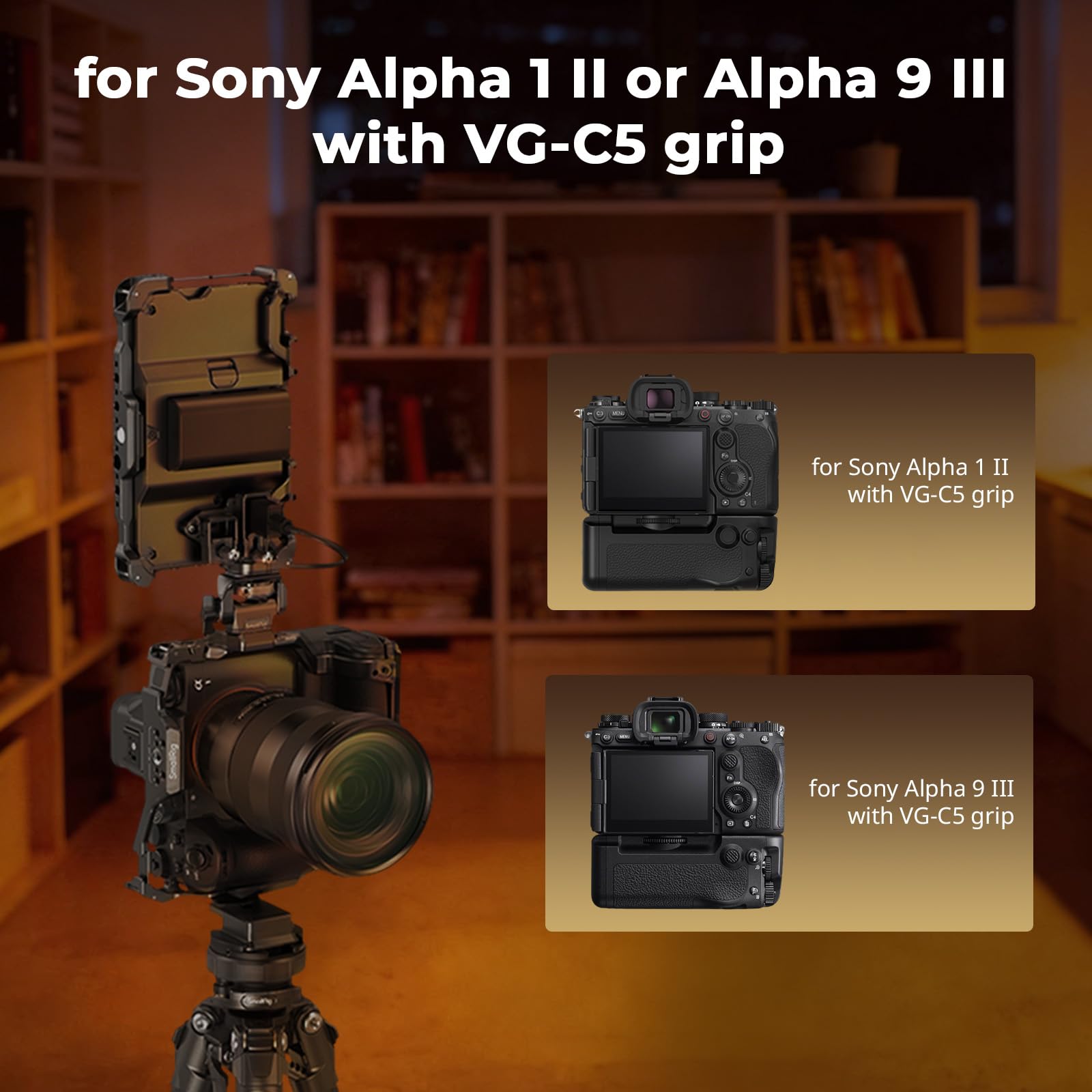 Amazon | SmallRig A1 II / A9 III対応カメラケージ Sony Alpha 1 II