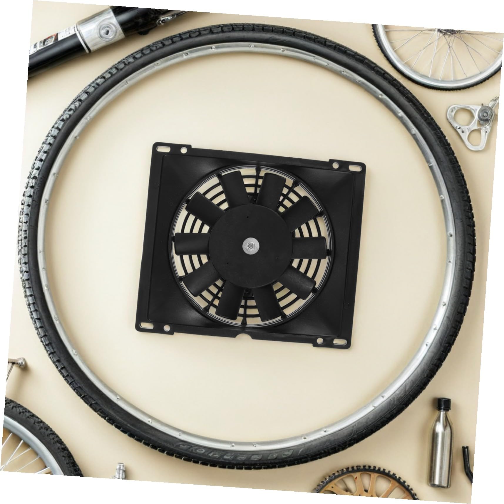iplusmile 250cc Ventola Di Raffreddamento Elettrica Per Radiatore Olio Compatibile Atv e Moto Da Cross Di Raffreddamento Per Motori Accessori Di Ricambio Per Veicoli Da Motocross