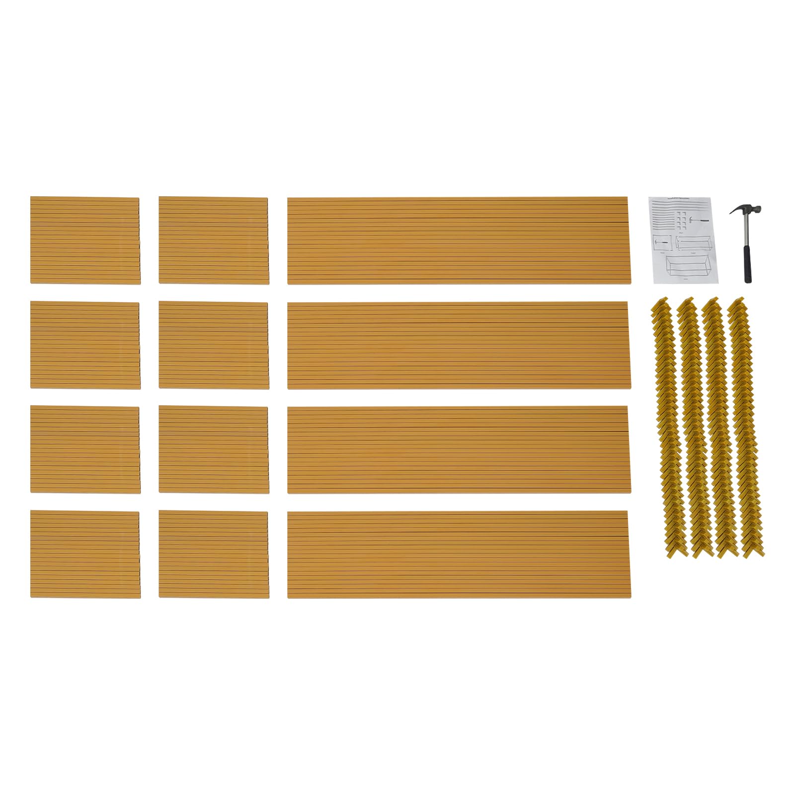 Blumenständer aus Metall für Hochzeiten 20 Stück geometrische Dekoration | 20er Set – platzsparende Lagerung durch einfaches Zerlegen Gold