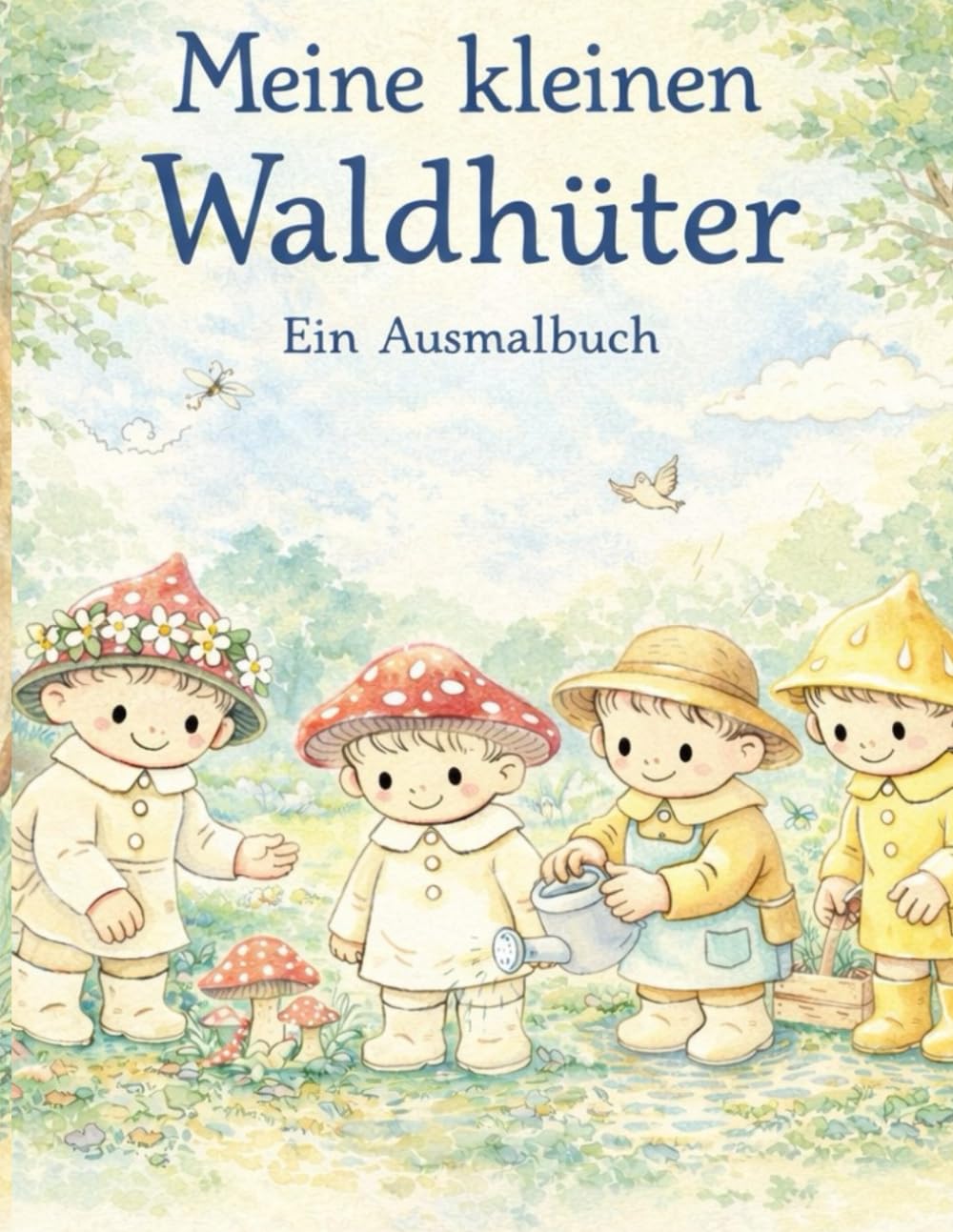 Meine kleinen Waldhüter: Ein Ausmalbuch