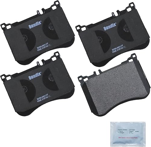 Vista 354 de Bendix Priority1 CFC1035 Pastillas de freno delanteras de cerámica para modelos seleccionados Chevrolet Aveo, Aveo5, Optra, Spark, Spark EV, Pontiac