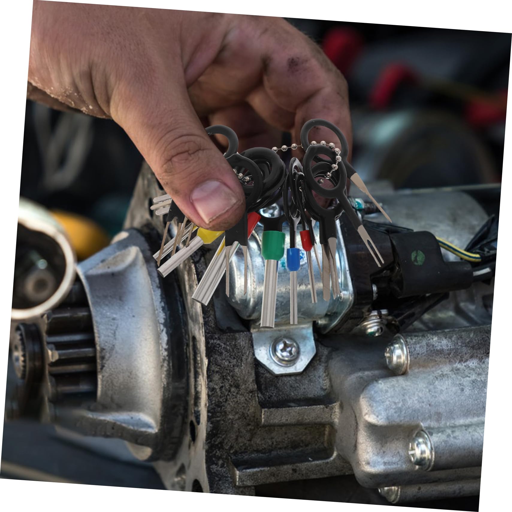 POPETPOP Ensemble de 700 Pièces de Connecteurs Automobiles à Sertir en Alliage et Plastique, Kit D'outils pour Terminal Connexion Facile pour Réparations et Modifications de Voiture
