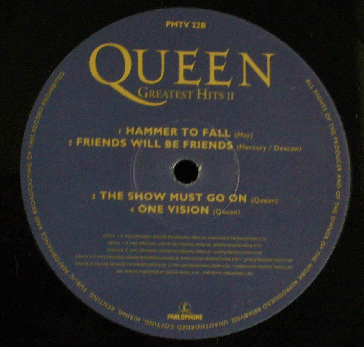 Greatest Hits II (UK 1st pressing double vinyl LP)
