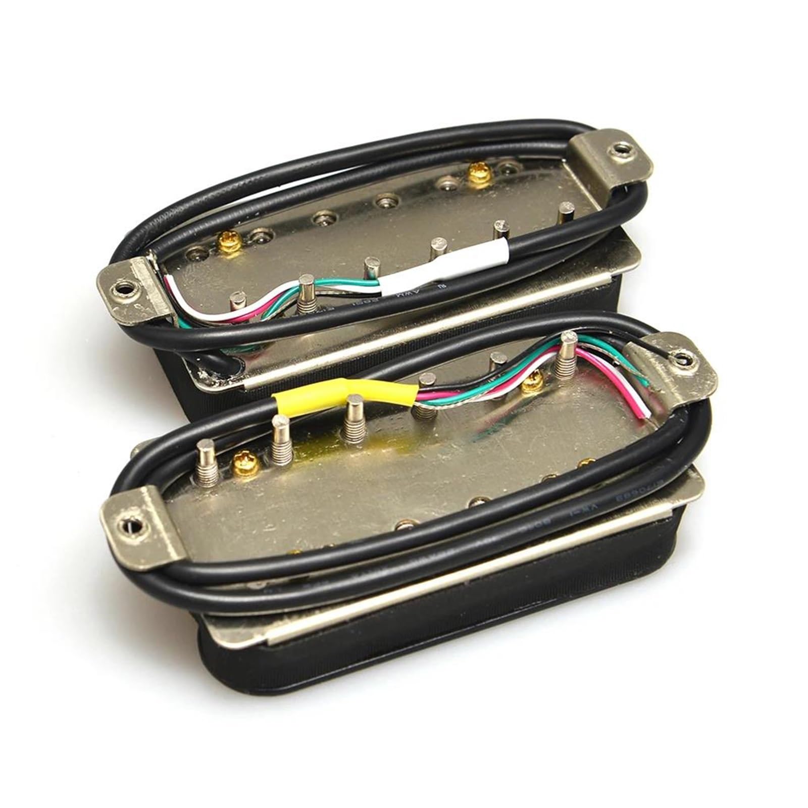 Pastillas Pickups Set Guitarra De Doble Bobina Humbucker Pastilla De Guitarra Eléctrica Alnico 5 Piezas De Guitarra Magnéticas De Repuesto(B)