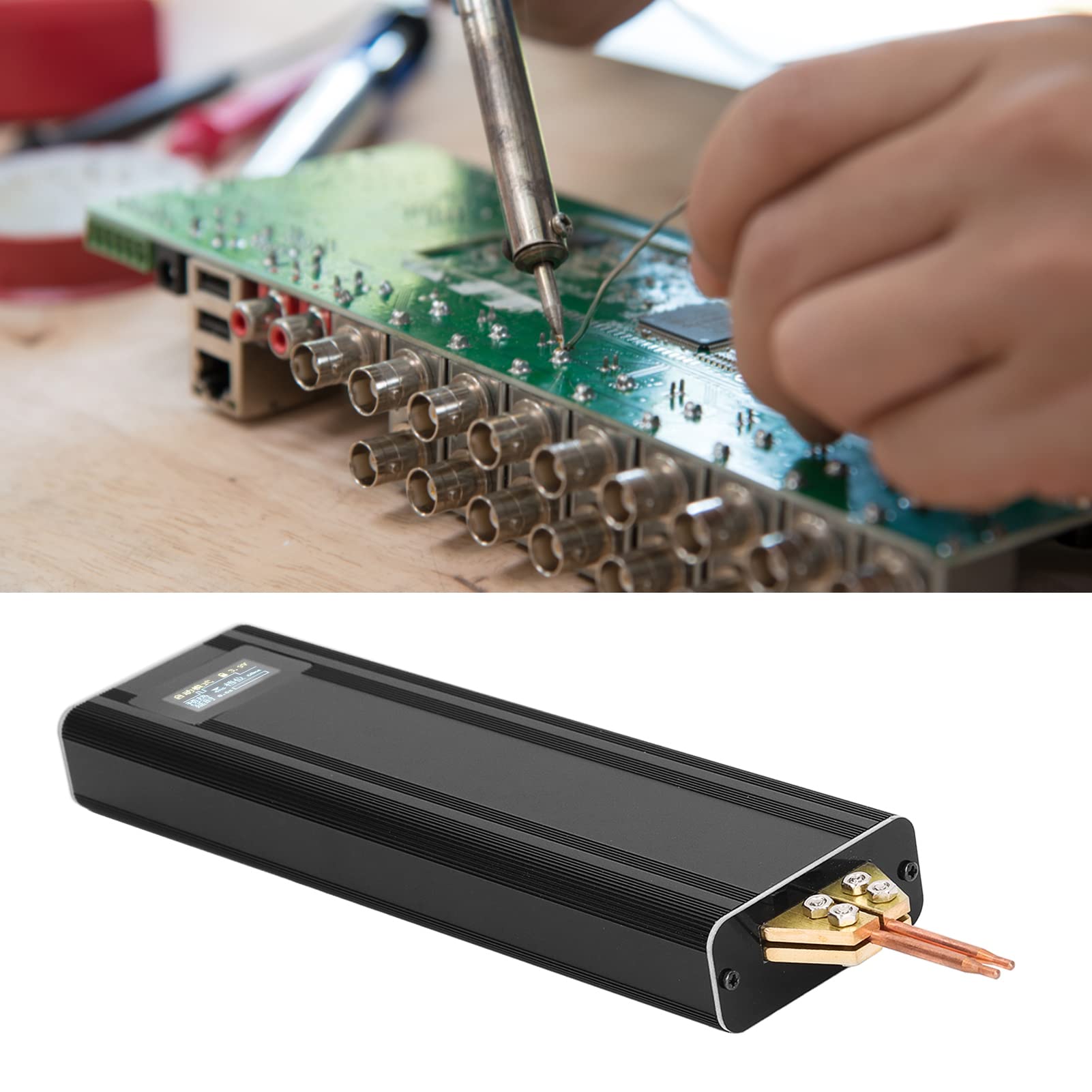 Spot Welder, Spot Welding Machine Type C Charging for Lithium Battery