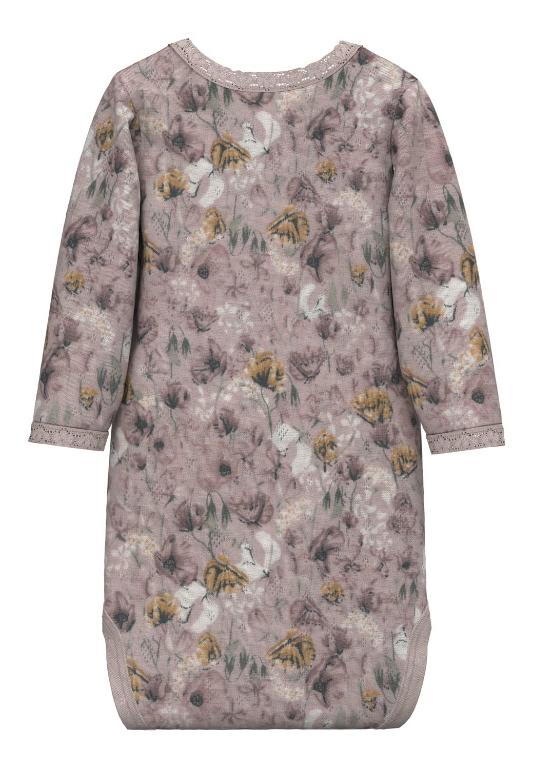 NAME IT Body niemowlęce Niemowlęta - dziewczynki Nbfwang Wool Needle Ls Body Noos Xxiii