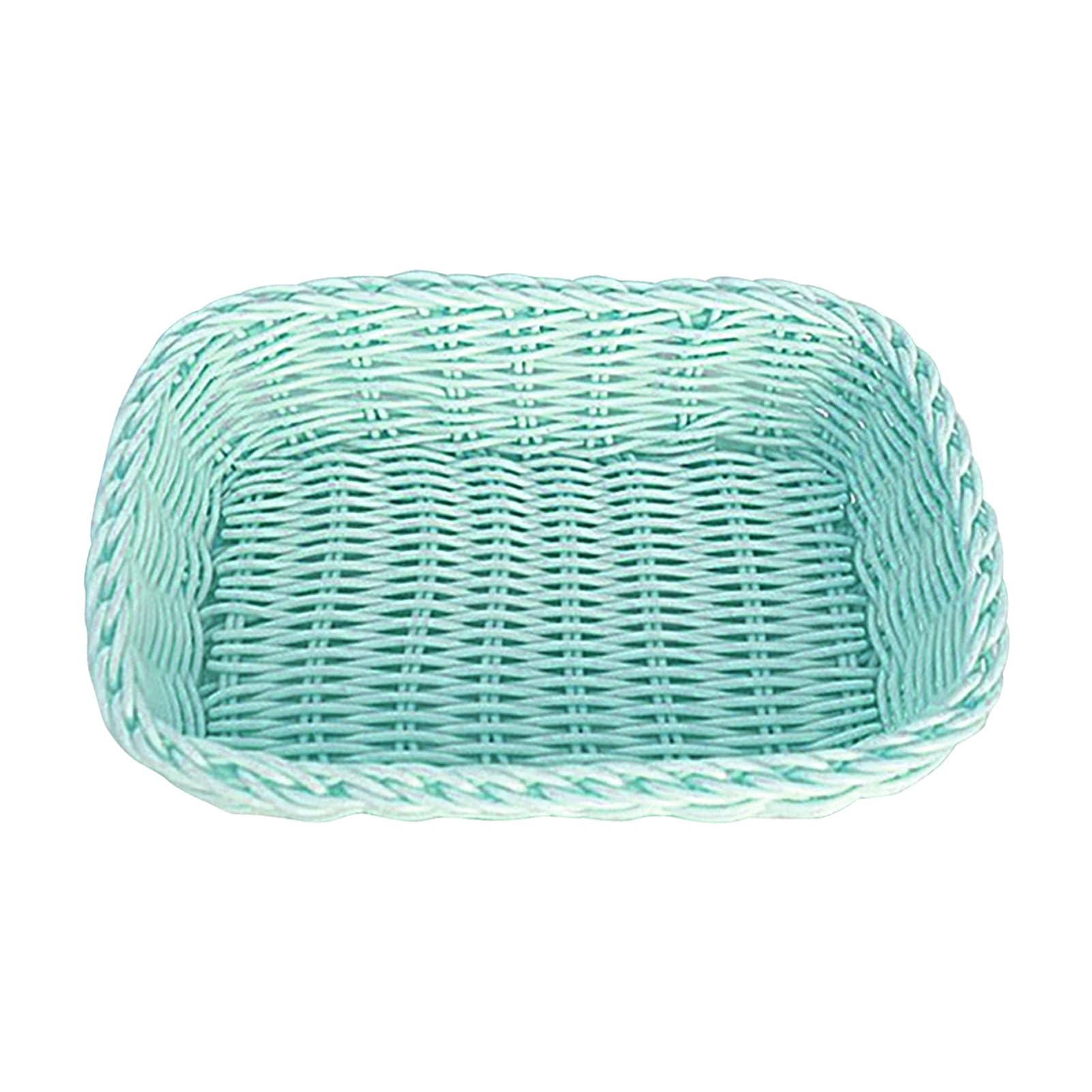 ulafbwur Organizer Basket Storage Basket Exquisite Shape Large Capacity PP Colorful Sundry Storage Organizer Box Photography Prop for Home Organizer Basket Sundry Container