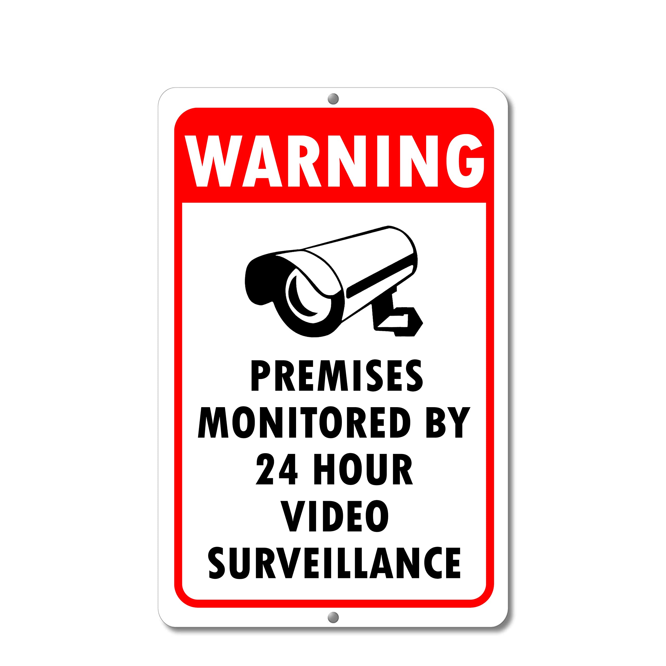 Mysignboards Video Surveillance Signs Security Camera Cctv Signs 8 X ...