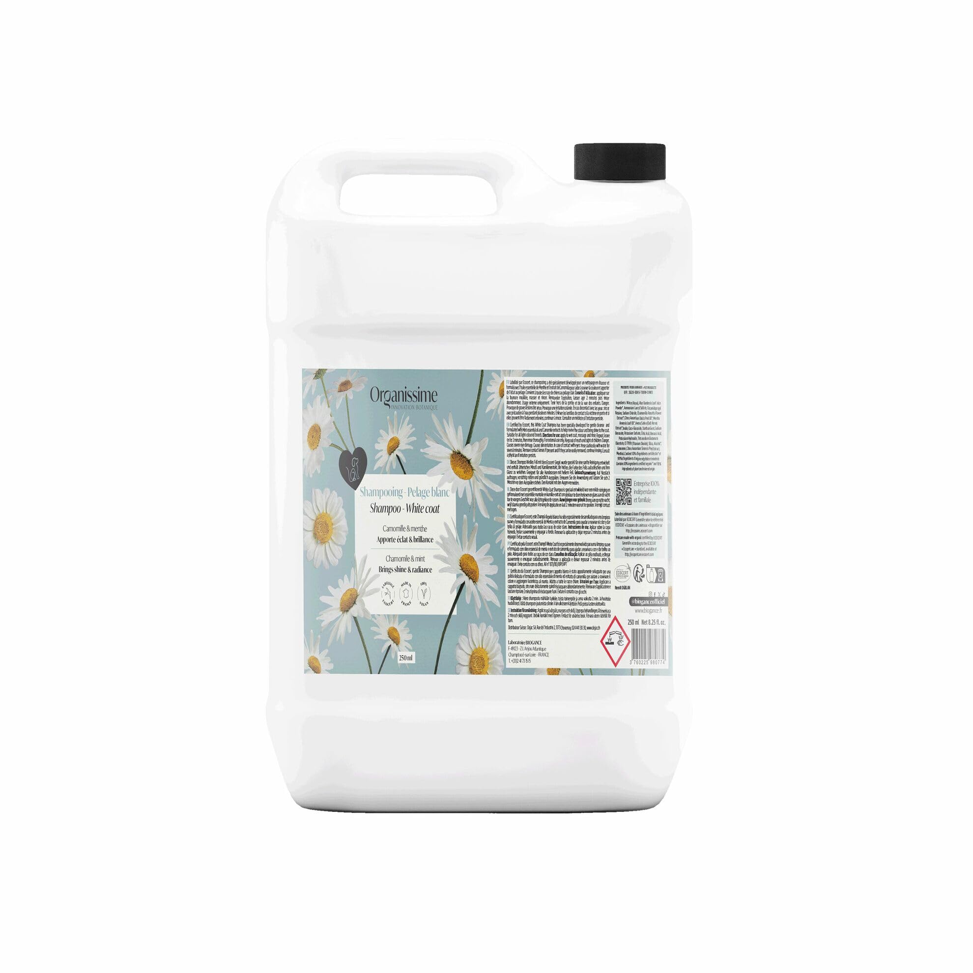Biogance Shampooing Pelage Blanc pour Chien Autre