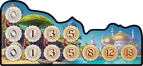 Miniatura 3 de Five Tribes Whims of the Sultan - Juego de mesa EXPANSIÓN  Juego de estrategia de colocación de trabajadores para adultos y adolescentes  A partir