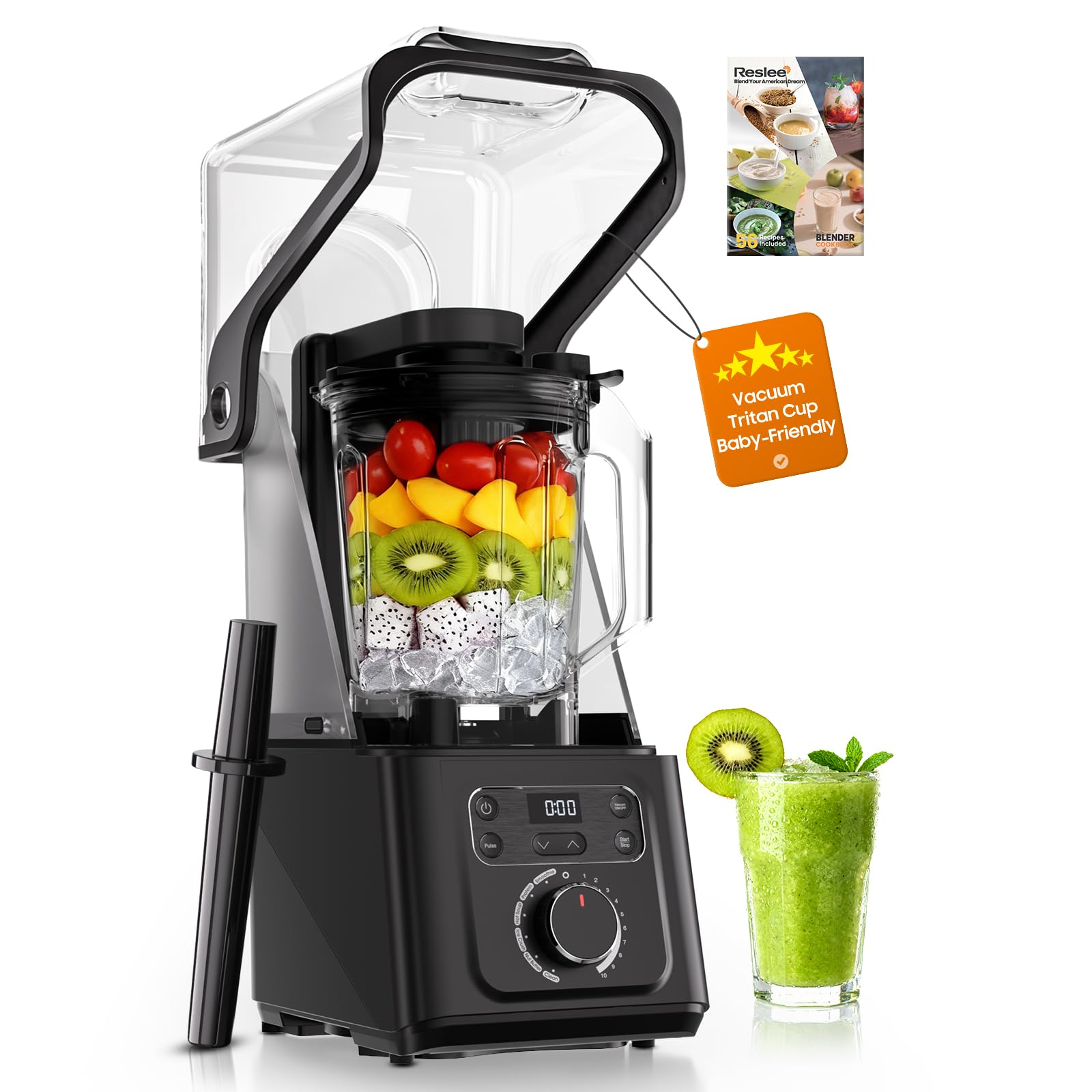 Reslee Professional Commercial Vacuum Blender