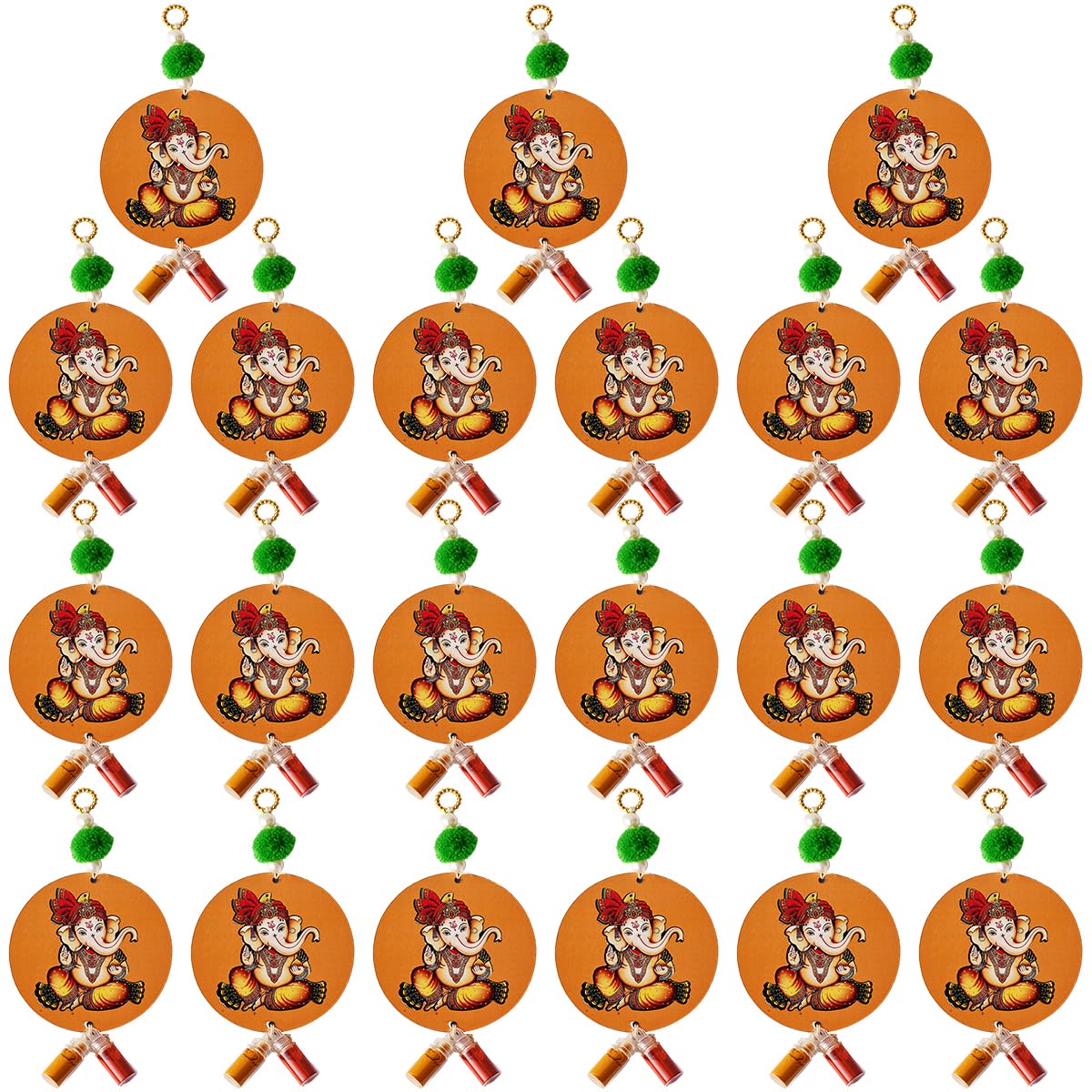 Ganesha Haldi Kumkum Return Gift Set - Pooja Supplies -6