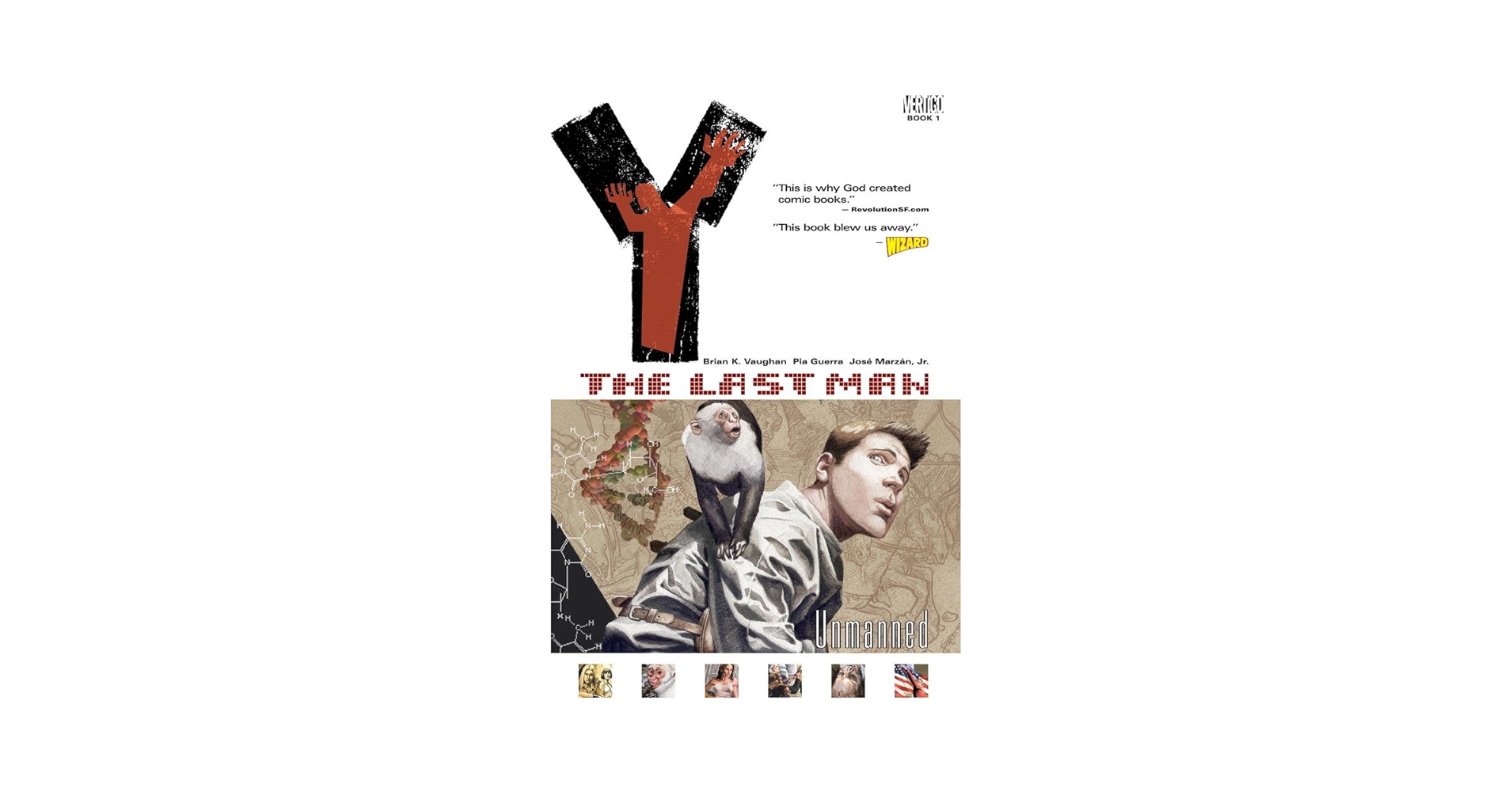 Amazon.com: Y: The Last Man, Vol. 1: Unmanned: 9781563899805
