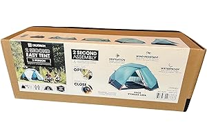 Quechua Easy Waterproof Pop-Up 2 Second Camping Tent